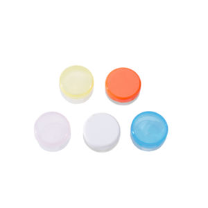 3ML 5ML 10ML 15ML 20ML 蓋付き 空サンプル プラスチック製 小型ポットジャー クリーム用 メイクアップ 化粧品容器 - Product Image 5