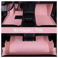 Tapis de sol en cuir pour voitures Tesla Model Y S X, sur mesure, antidérapants, imperméables, OEM ODM, ensemble complet, accessoires automobiles, vente en gros d'usine