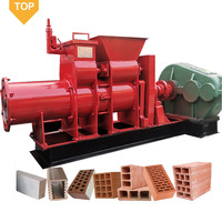 Ligne de Production d'Extrudeuse Sous Vide pour Briques en Terre Cuite Pleines et Creuses, Machine Automatique de Fabrication de Briques d'Argile