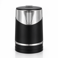 Bouilloire électrique en acier inoxydable RAF R.7439, capacité 2,0 L, chauffe-eau rapide 1500 W, appareil pour usage domestique