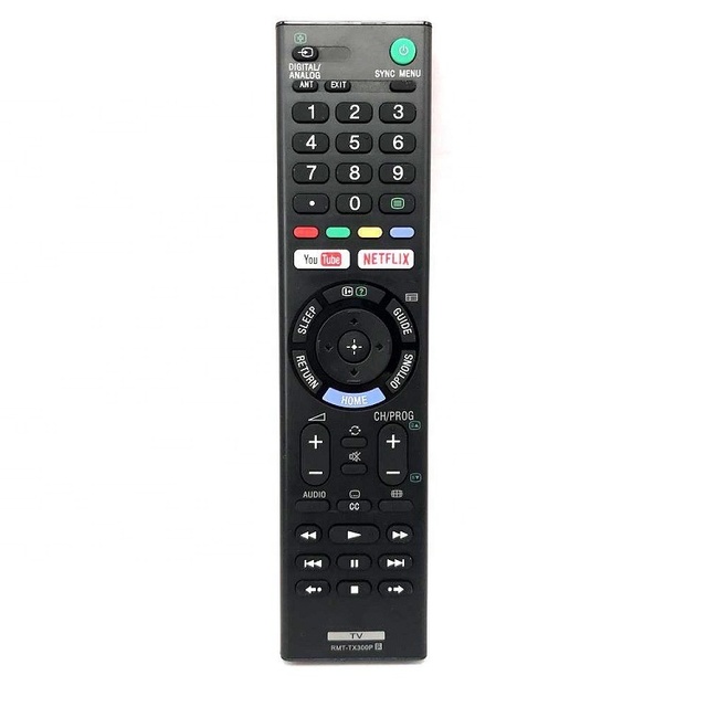 Factory Direct RMT-TX300P Universal Infrared Remote Control Forsony Smart TV Plastic Wireless Installation Silicon Keypad