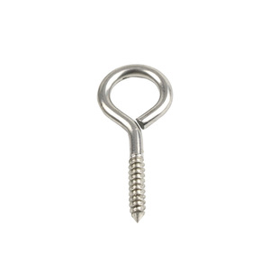 Smd Stainless Steel Eye <b>Screws</b> M3 <b>M4</b> M5 M6 M8 With Hook For Drywall Anchors - Product Image 5