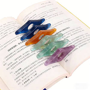 حامل كتب على شكل إبهام ملون من الراتنج، علامة مرجعية للقراءة، هدية ترويجية - Product Image 1