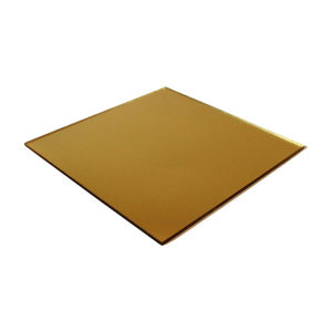 Lámina Acrílica Espejo Dorada, Corte Láser, 3 mm de Grosor, 1220x2440 mm, Color Vibrante, Decoración para Bodas - Product Image 2