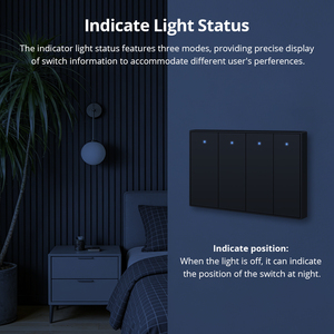 Interruptor de Luz de Pared Zigbee Zemismart Negro con Neutro, 1, 2, 3, 4 Botones, Interruptor Inteligente Compatible con la Aplicación Tuya, <span class=keywords><strong>Alexa</strong></span> y Google Home - Product Image 5