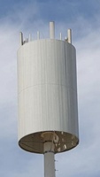 Torre de paisaje de antena de poste de telecomunicaciones de acero de alto mástil