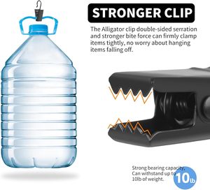 Indoor Outdoor Aktivitäten Zubehör Kleiderbügel <span class=keywords><strong>Clips</strong></span> Kleine Vorhang <span class=keywords><strong>clips</strong></span> Vorhang haken <span class=keywords><strong>Clips</strong></span> - Product Image 4