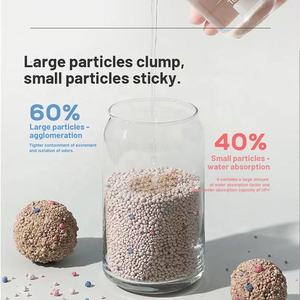 Poeira Free Clumping Cat <span class=keywords><strong>Litter</strong></span> Areia OEM Fábrica Natural Ecológica Baixa Poeira Bentonite Atacado <span class=keywords><strong>China</strong></span> Arena Para Gatos Cat <span class=keywords><strong>Litter</strong></span> - Product Image 2