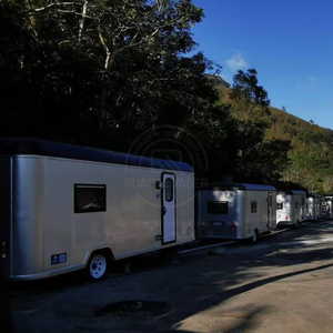 <span class=keywords><strong>Camping</strong></span>-<span class=keywords><strong>car</strong></span> statique - Caravane <span class=keywords><strong>de</strong></span> voyage moderne économique pour 4 personnes avec <span class=keywords><strong>douche</strong></span>, hébergement <span class=keywords><strong>de</strong></span> glamping - Product Image 4