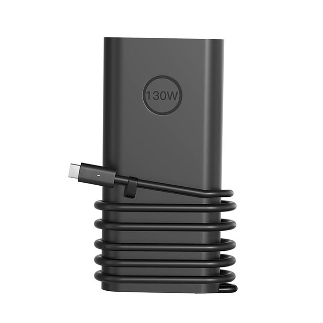 New Type-C 130W 20V 6.5A AC Adapter Laptop Charger for Dell XPS 15 17 9510 9520 USB-C Laptop Power Supply Adapter