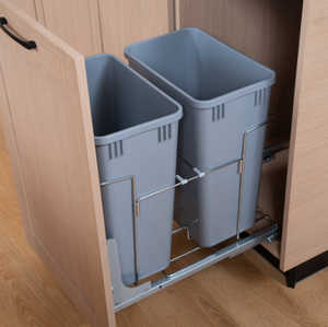 Thùng rác nhựa kéo ra chất lượng cao cho tủ bếp - Product Image 1