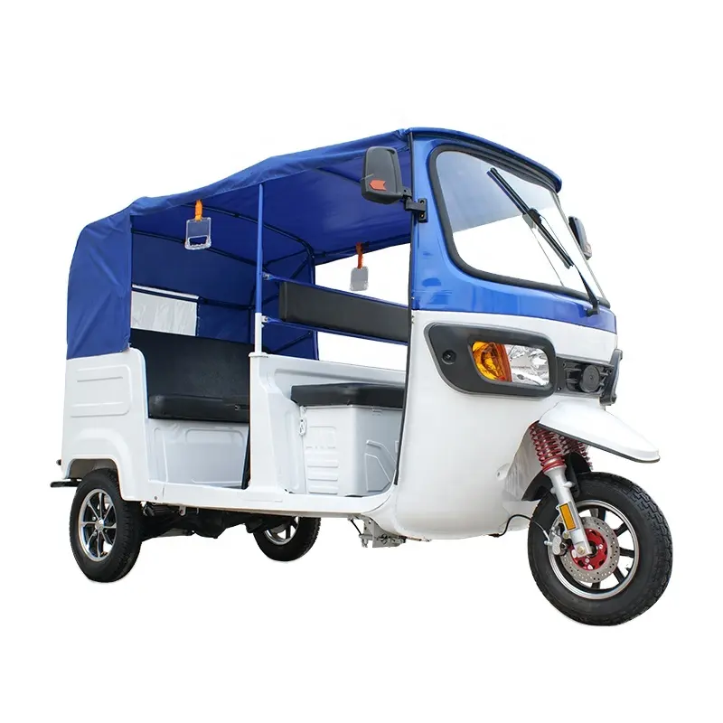 JINPENG Hot Sale 3000w 60v Electric Passenger Tricycle and Auto E Rickshaw Price in Asia