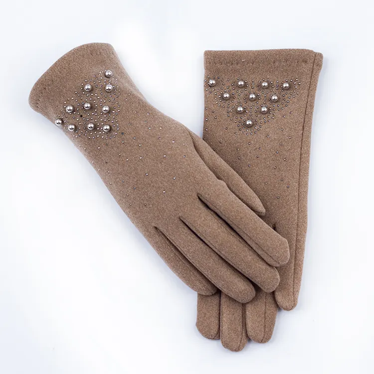 fashion winter warm women gloves touchscreen phone gloves