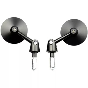 Accessoires de moto modifiés, rétroviseur de moto rétro, réflecteur concave convexe - Product Image 1