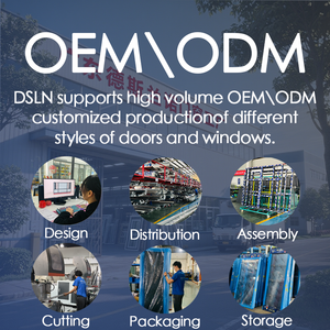 Chất Lượng Cao Tùy Chỉnh Úc-Phong Cách Upvc Dọc Nhà Cửa Sổ Thiết Kế Hiện Đại Duy Nhất Đôi Treo Thanh Lịch Kính - Product Image 4