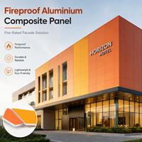 Panneaux composites en aluminium finis PE/PVDF/FEVE, panneau composite en aluminium Alucobond, plaque ACP/ACM pour intérieur ou extérieur