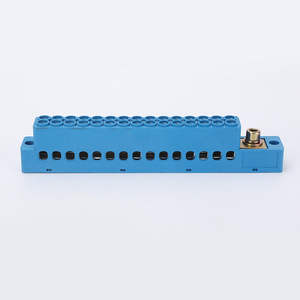 กล่องรวมสายไฟ Guan Yang FJ6 แบบ 1 ช่องเข้า 15 ช่องออก IP44 สีน้ำเงิน วัสดุ ABS - Product Image 1