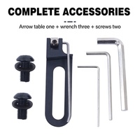 Repose-flèches SPG pour arc classique et démontable, en plastique, magnétique, pour tir sur cible, outils de chasse, accessoires professionnels pour droitiers