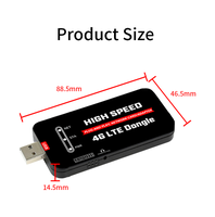 Clé USB Wi-Fi externe 4G avec module EM12G, carte réseau sans fil, carte Internet Wi-Fi