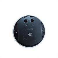 Prise de bureau encastrée ronde 45 mm avec USB-A + Type-C PD 2.0 10,5 W et chargeur avec prise UK pour ordinateur portable, montre connectée et appareil photo