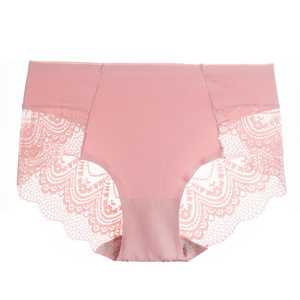 Sous-vêtement femme coton antibactérien mi-taille dentelle Sexy et respirant sans trace grande taille année <span class=keywords><strong>de</strong></span> naissance fille étudiant slips - Product Image 1