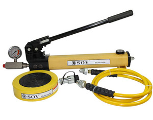 Cric hydraulique ultra-plat Bibo série SOV-SSM, capacité supérieure à 50 tonnes - Product Image 5