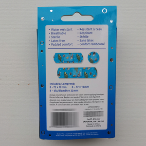 Plester Luka Tipe Baru Bulat Murah Plester Medis Kustom Pertolongan Tali Rakitan dengan Pencetakan Ikan - Product Image 4