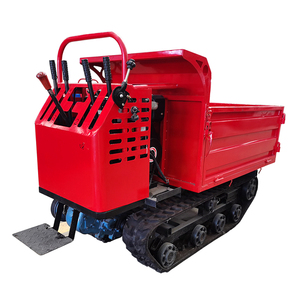 Mini camion à benne basculante à chenilles électrique pour la construction d'une ferme de jardin - Product Image 2