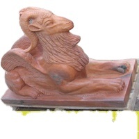 Statue de dragon chinois en marbre blanc, sculptée à la main, ornement de jardin, sculpture animale pour aménagement paysager