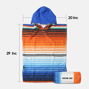 Toalla con capucha de playa <span class=keywords><strong>para</strong></span> niños súper absorbente de poliéster 100% - Product Image 1
