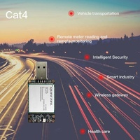 Desbloqueo de módem 4G de grado Industrial, módulo de EC25-EC Quectel, conector de 5 pines, puerto de serie Dongle LTE compatible