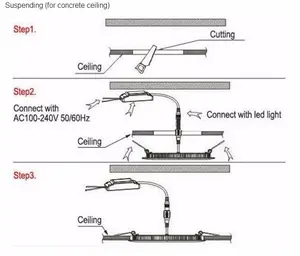 Illuminazione a pannello commerciale forma rotonda 9w 12w 15w da incasso pannello da ufficio ultrasottile - Product Image 4