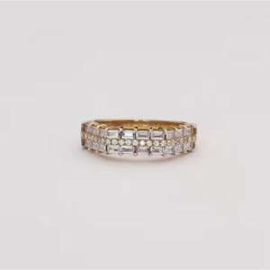 แหวนเงินสเตอร์ลิง925สำหรับเจ้าสาวแบบคลาสสิกเครื่องประดับสำหรับงานแต่งงานงานหมั้นของเจ้าสาวทำจากห้องปฏิบัติการง่าม - Product Image 1