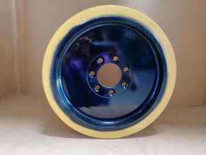 BT 400x150/160-80 mm  RRE180 RRE200 ドライブホイール BT部品番号 238970 ソリッドポリウレタン バルコラン ドライブトラクションホイール - Product Image 5