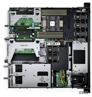 Serveur en rack robuste à profil bas Poweredge XR5610 1U à prise unique, VRAN ORAN MIL NEBS 3ème génération Xeon Scalable Dells