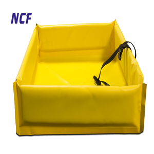 Bac de récupération d'eau pliable en PVC NCF pour mur, étanche, en <span class=keywords><strong>bâche</strong></span> 1000D pour usage extérieur, produit écologique - Product Image 2