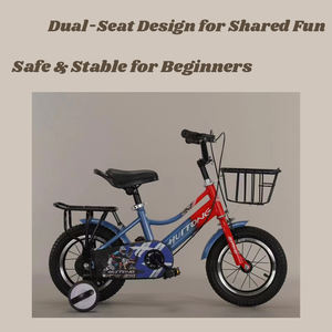 Vélo pour enfants, plusieurs couleurs, vélo 12 14 16 <span class=keywords><strong>18</strong></span> <span class=keywords><strong>pouces</strong></span>, cadre en acier, vélo pour enfants avec roues d'apprentissage clignotantes - Product Image 4