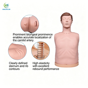Maniquí de Entrenamiento <span class=keywords><strong>para</strong></span> RCP en Adultos de Medio Cuerpo <span class=keywords><strong>para</strong></span> <span class=keywords><strong>Primeros</strong></span> <span class=keywords><strong>Auxilios</strong></span> y Ciencias Médicas - Product Image 4