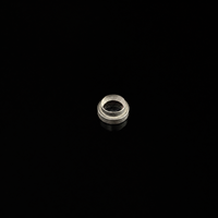 Lentille cylindrique en quartz fondu N-BK7, lentille sphérique plate plano-concave pour système d'imagerie optique
