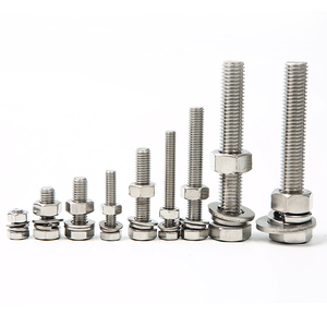 Tuerca Hexagonal y Perno Hexagonal de Acero Inoxidable 304 DIN 933 931, Acero al Carbono ISO CK45 - Product Image 6