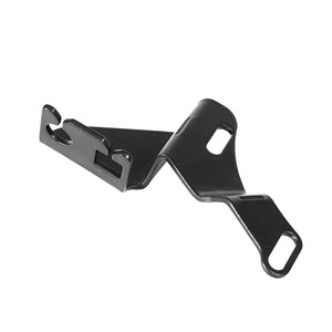 Soporte de cable del acelerador del colector de admisión L92, aluminio negro para montaje TBSS NNBS - Product Image 1