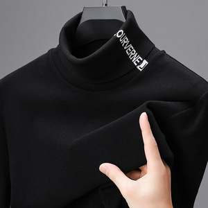 T-shirt formel à manches longues 2026, col montant, en polaire double face, sous-couche thermique épaisse pour homme, 240 grammes, brodé, chaud, <span class=keywords><strong>de</strong></span> style allemand - Product Image 3