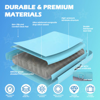 Matelas flottant personnalisé pour l'eau, hamac aquatique de haute qualité, hamac gonflable pour les fêtes et les adultes et les enfants