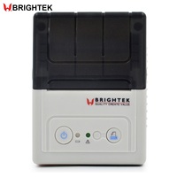 Imprimante thermique mobile portable Brightek WH-M01 Noir et blanc Format de papier 58 mm Batterie 1200 mAh En stock