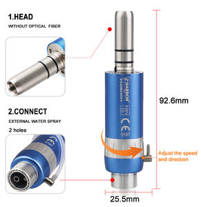 牙科高速三重喷水手机套装2/4孔按钮高/低速控制牙科设备涡轮功率 - Product Image 2