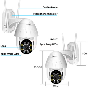 Telecamera wifi Wireless 1080P 2MP telecamera di rete <span class=keywords><strong>telecamere</strong></span> di <span class=keywords><strong>sorveglianza</strong></span> esterna <span class=keywords><strong>sistema</strong></span> di sicurezza - Product Image 6