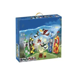 Blocs de construction personnalisés en gros - Ensemble universel pour école de magie, maisons complètes avec scènes emblématiques - <span class=keywords><strong>Jeu</strong></span> de sport magique - Product Image 2