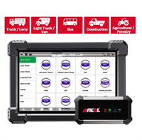 Escáner de Diagnóstico OBD2 para Camiones Pesados ANCEL X7 HD 24V, Sistema Completo, Reinicio de ECU, Prueba de Batería, Lector de Códigos J1939 J1708