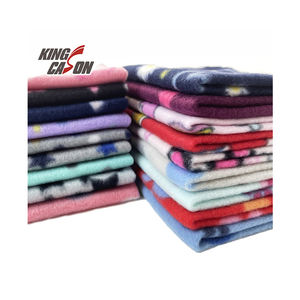 Kingcason, gran oferta, fábrica de China, resistente a las arrugas, doble cara, patrón de oso unicornio, tela <span class=keywords><strong>polar</strong></span> para ropa y hogar - Product Image 1