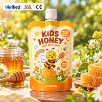 Großhandel Maßgefertigter Auslaufsicherer Verdickter Ausgießbeutel 50ml Lebensmittelechte Kunststoffverpackung für Saft, Limonade, Honig Einzelhandelsverpackung